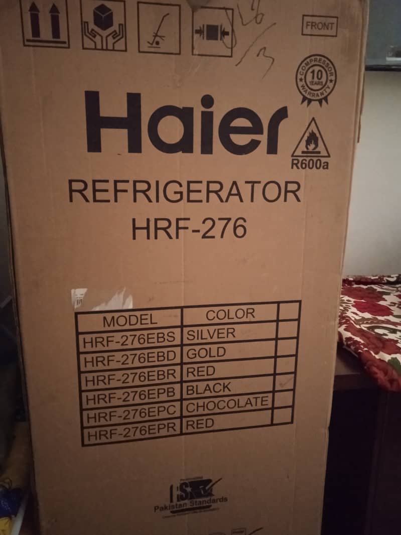 Haier refrigerator 1