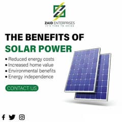 ZAID ENTERPRISES SOLAR SOLUTIONS 0