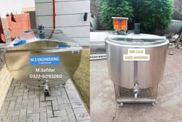 Milk chiller, Electric milk chiller, Milk Boiler, Milk colling