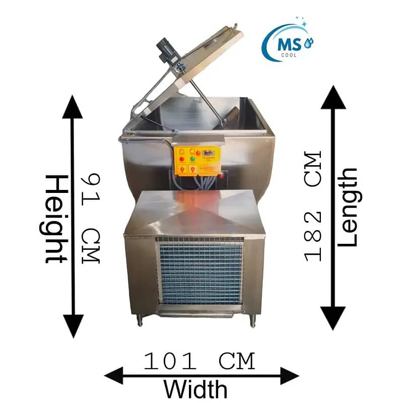 Milk chiller, Electric milk chiller, Milk Boiler, Milk colling 3