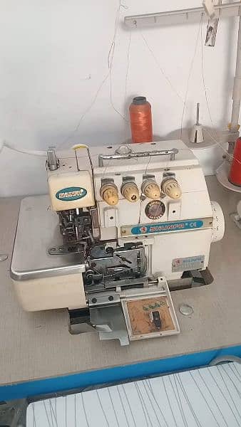 Overlock sewing machine 1