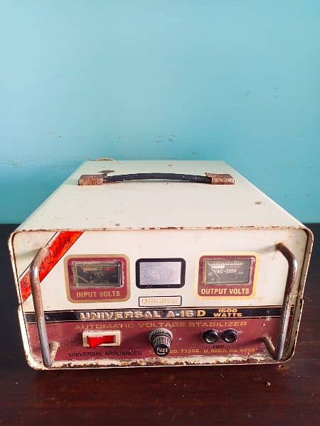 Universal Voltage Stabilizer for Sale in Good Condition 0