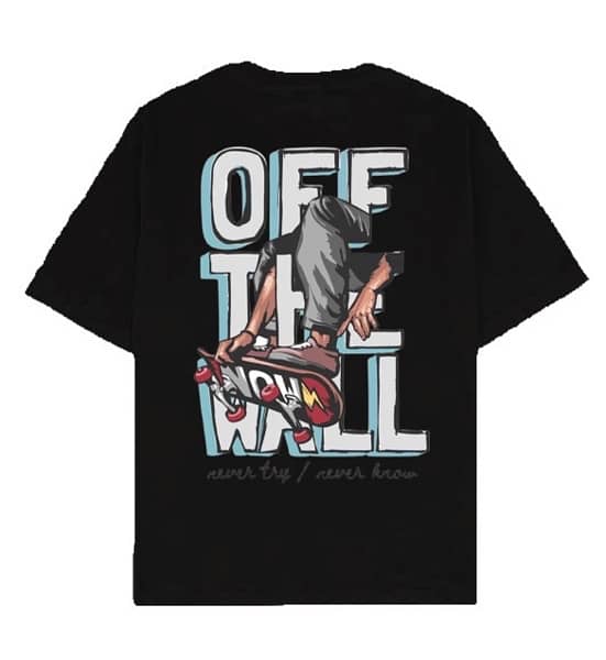 Off The Wall Oversized tee 0