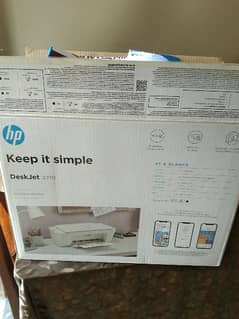 HP 2710 desk jet all in one printer