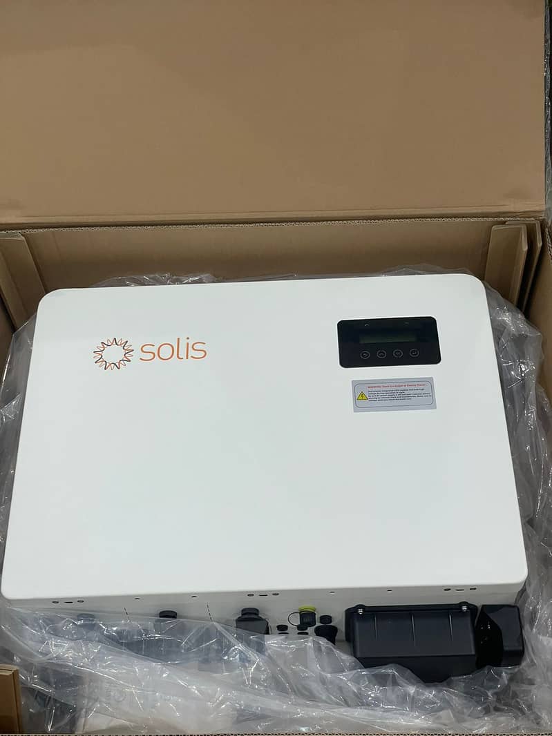 Solis Ongrid & Hybrid Inverters available in bulk stock! 6Kw Hybrid 4