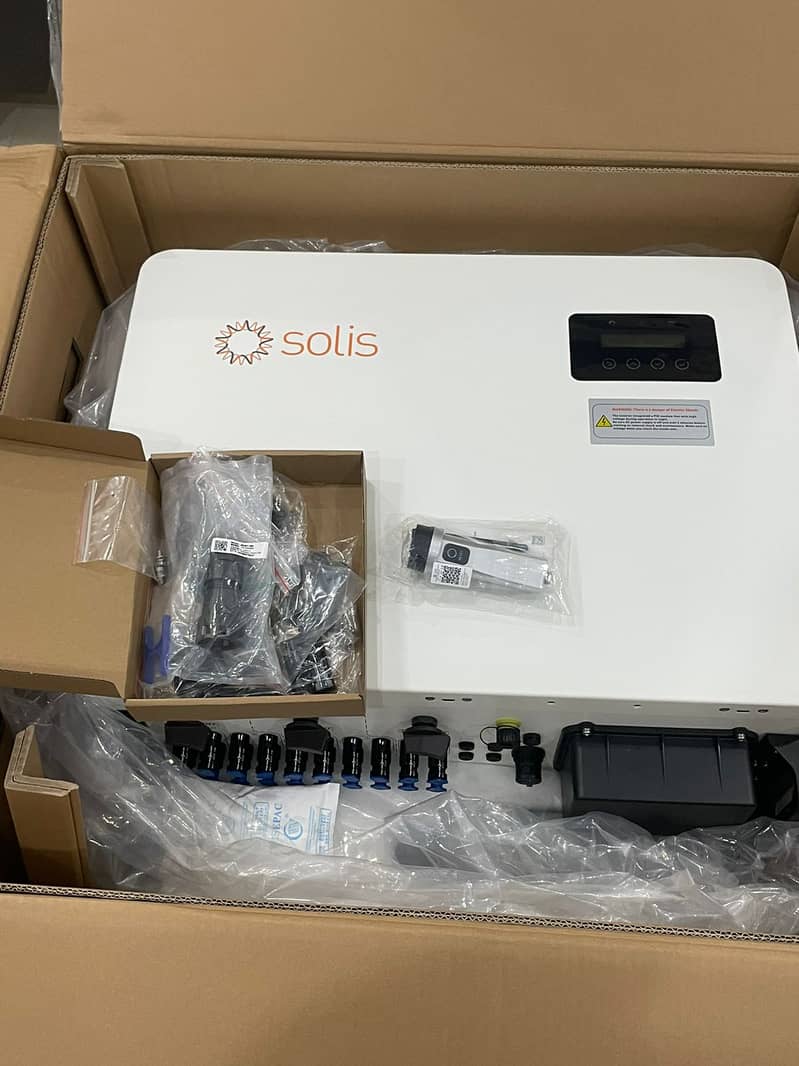 Solis Ongrid & Hybrid Inverters available in bulk stock! 6Kw Hybrid 5