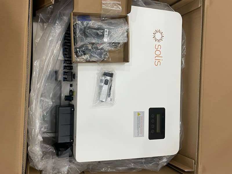 Solis Ongrid & Hybrid Inverters available in bulk stock! 6Kw Hybrid 7