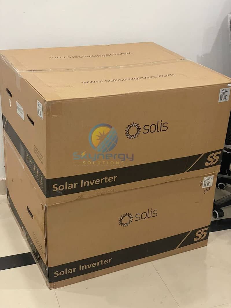 Solis Ongrid & Hybrid Inverters available in bulk stock! 6Kw Hybrid 9