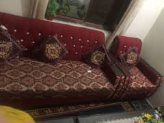 5 seater sofa set bilkul new condition mein hain