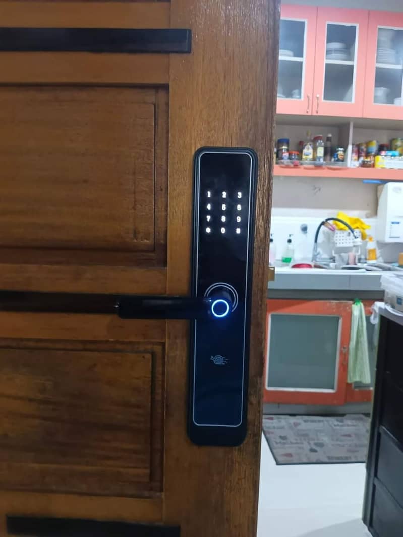 smart door lock access control system installation for home office 5