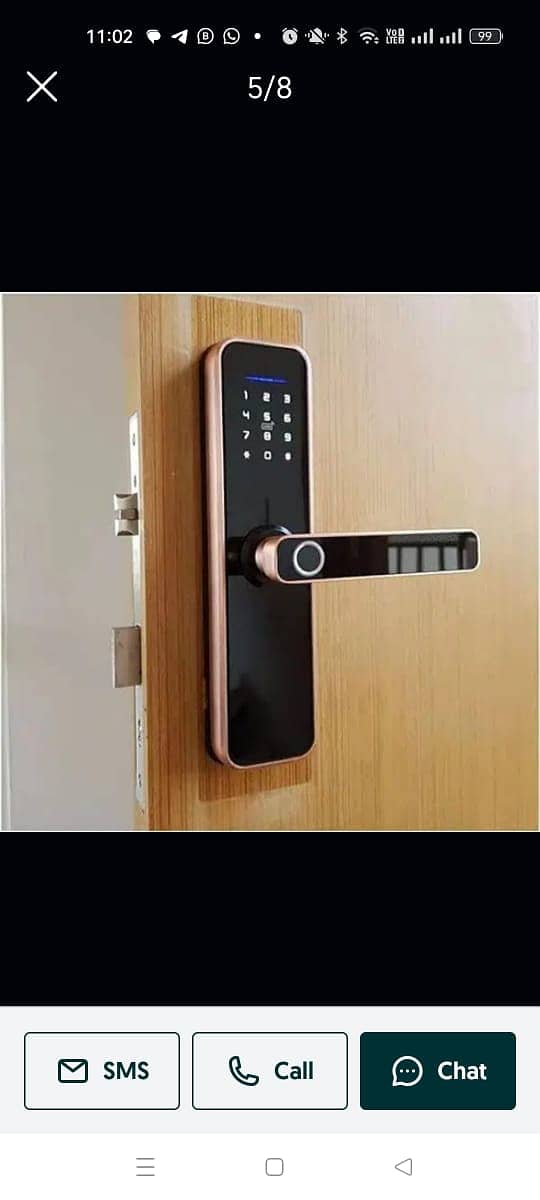 smart door lock access control system installation for home office 6