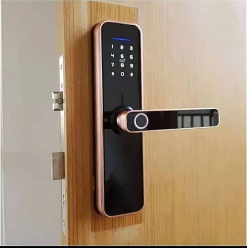 fingerprint electric door lock smart digital access control system 5