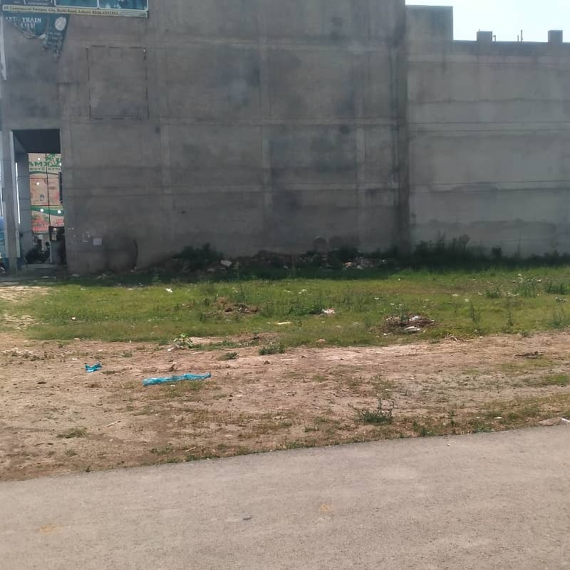 8 Marla Ready To Build Commercial Plot For Sale In Office Block In Paragon City Lahore High Street Block 4