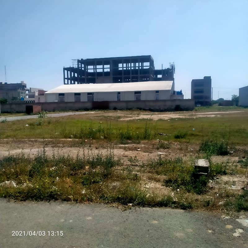 8 Marla Ready To Build Commercial Plot For Sale In Office Block In Paragon City Lahore High Street Block 10