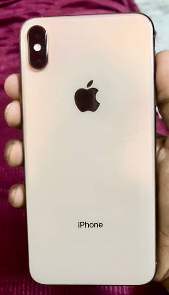 iPhone XS Max Gold Colour 1