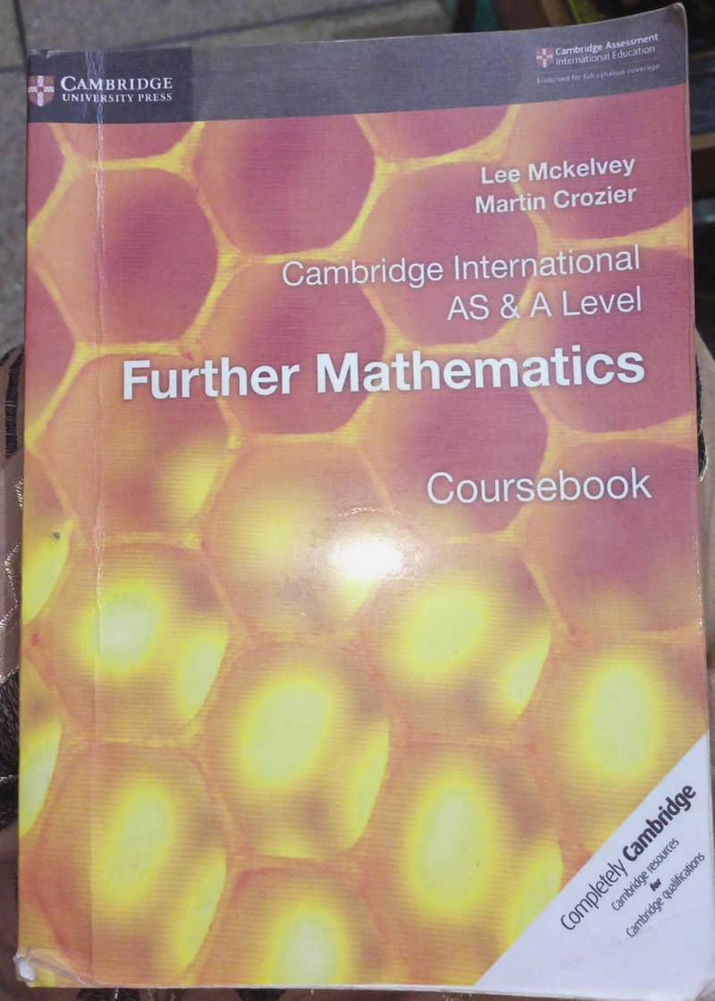 Cambridge Coursebooks for Further Maths and English Literature 1