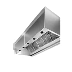 Restaurant SS Kitchen Exhaust Hood, Suction 0