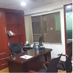 Fully Furnished Area 850 Square Feet Office Available For Rent Real Pictures in Main Boulevard Road Gulberg 3 Lahore 0