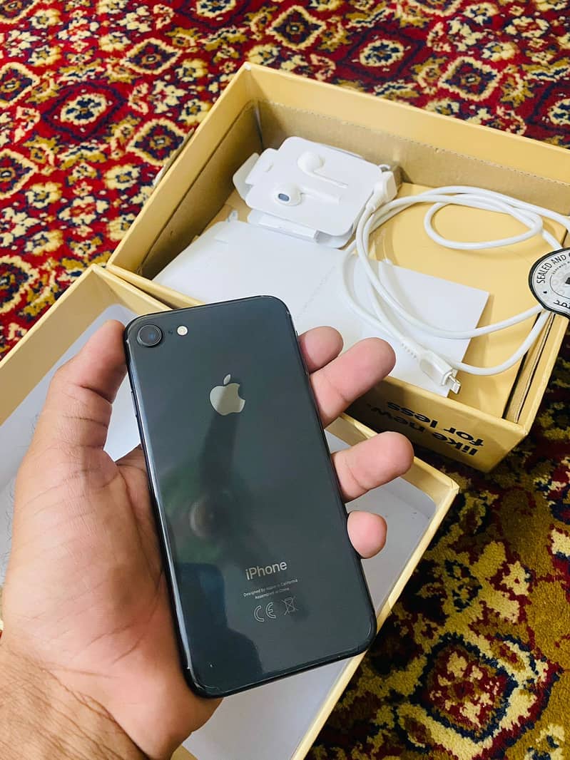 Iphone 8 PTA Approved 64gb For Sale in Wah Cantt 6