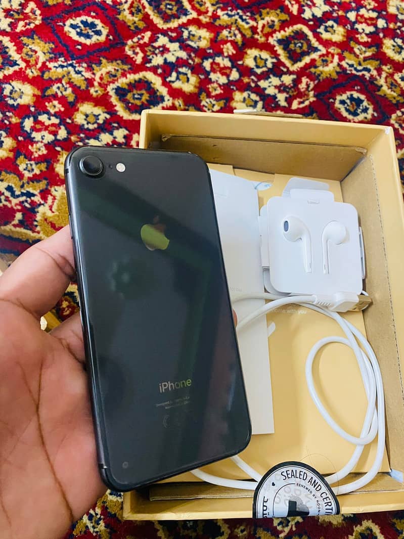 Iphone 8 PTA Approved 64gb For Sale in Wah Cantt 16