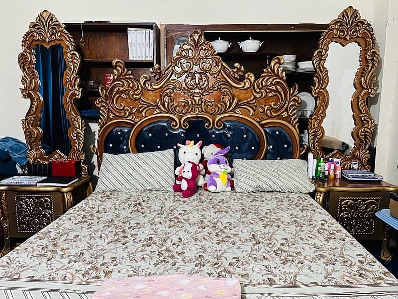 King size bed set 0