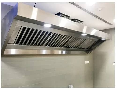 Restaurant SS Kitchen Exhaust Hood, Suction 4