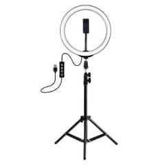 Ring light and tripod stand