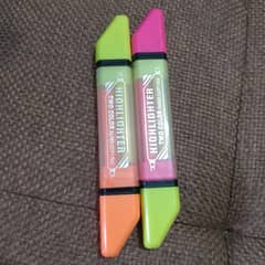 highlighters two colors