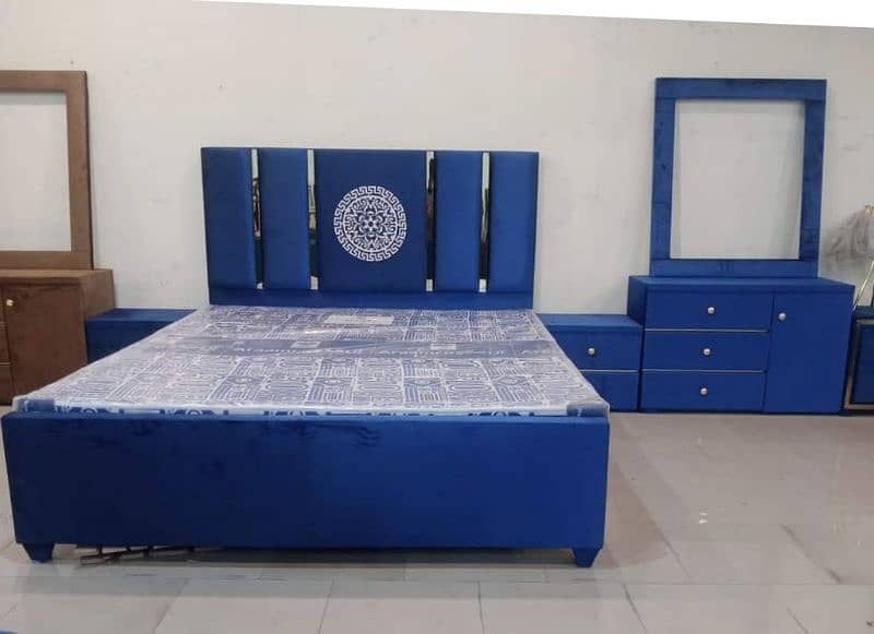 brass full poshish bed only30k dressing set 50k 9