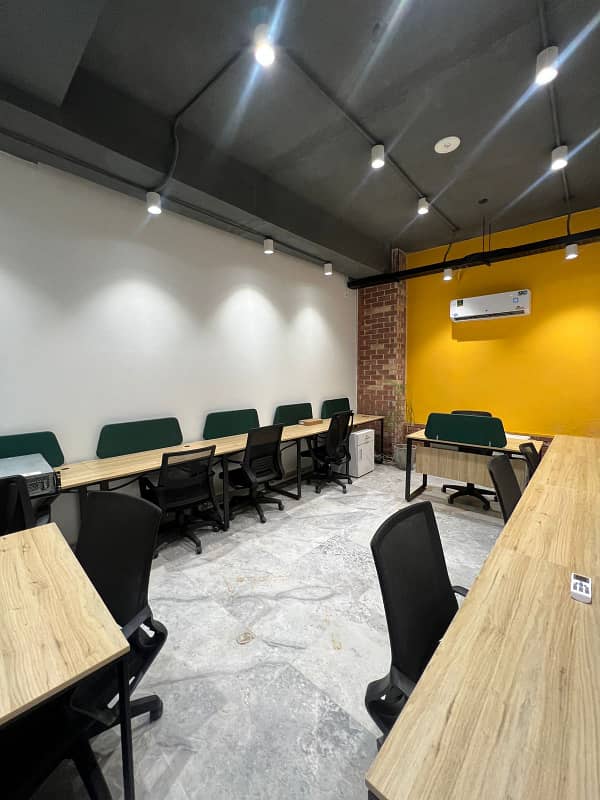 Fully Furnished Office Is Available For Rent On Top Location Of D2 Block Phase 1 Johar Town Lahore 2