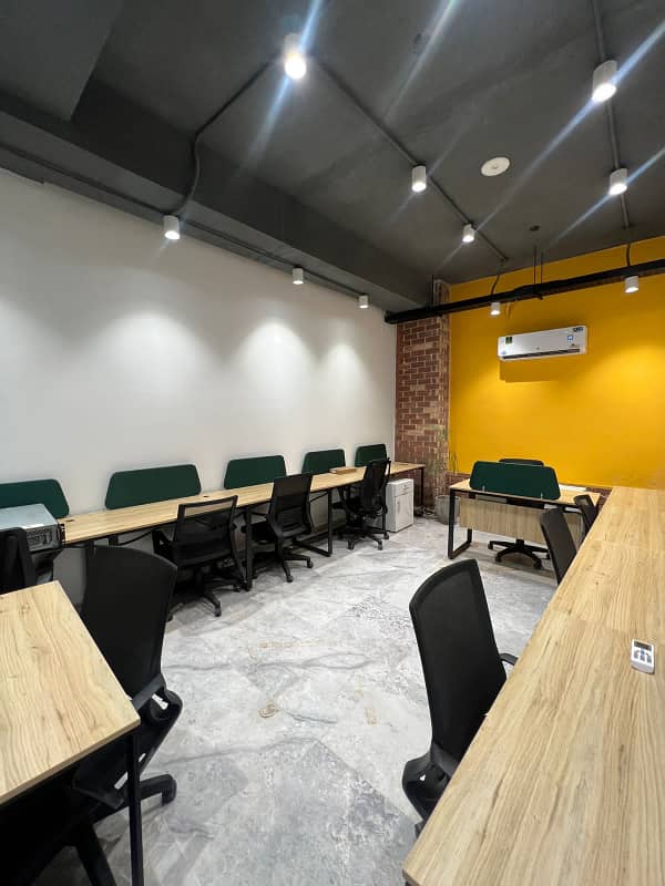 Fully Furnished Office Is Available For Rent On Top Location Of D2 Block Phase 1 Johar Town Lahore 4