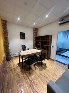 Fully Furnished Office Is Available For Rent On Top Location Of D2 Block Phase 1 Johar Town Lahore