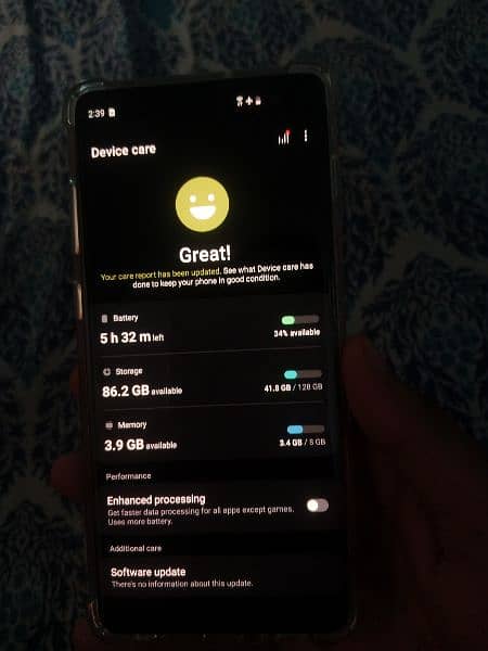 Samsung Galaxy s10 plus mint condition, No dot shade, 4