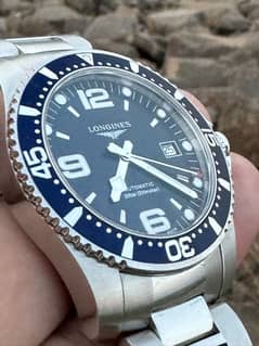 Longines Hydroconquest ceramic bezel automatic swiss watch