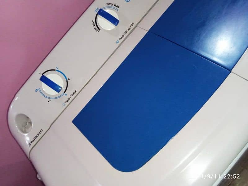 TOYO washing machine twin tub model number TWD-5000 2