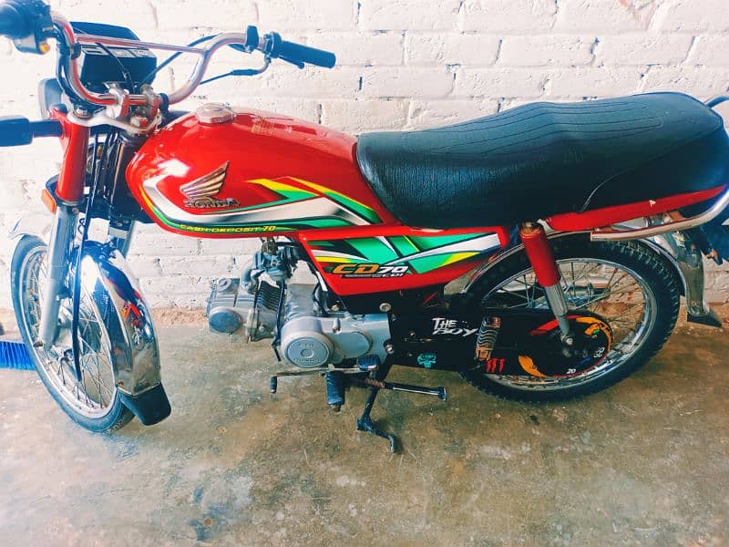 Honda CD70 2022 Lush Condition 4