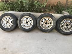 13size tyers with rims 0