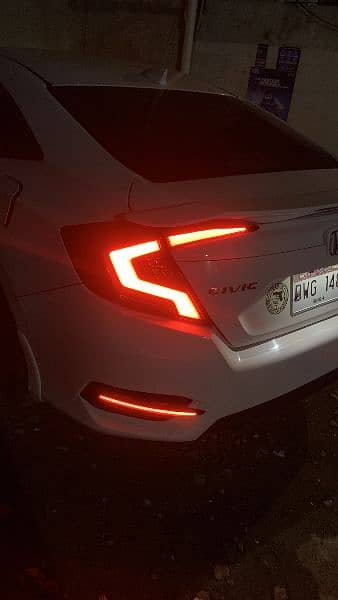 Tail light LED Lava light Honda civic 2016 to 2021 4