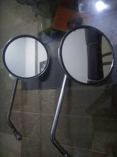 70 bike side mirror dono right side ke hai  per