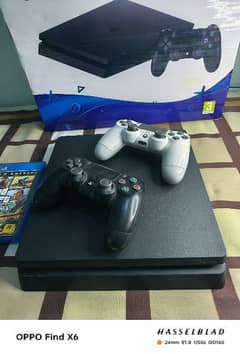 ps4 slim 500gb with gta 5 cd sealed