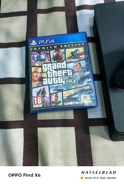 ps4 slim 500gb with gta 5 cd sealed 2