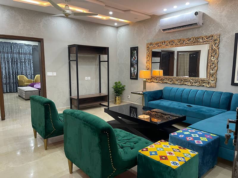 10-Marla (Full Furnished) House For Rent In Sikander Block Sec-F Bahria Town Lahore, 2