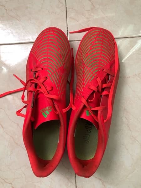 Adidas edge. 4 turf Red 1