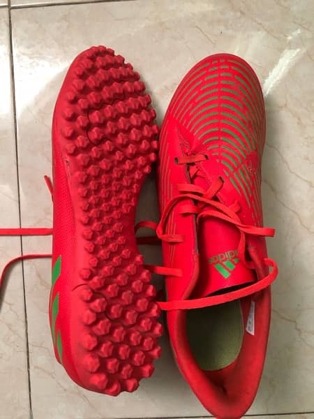 Adidas edge. 4 turf Red 2