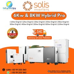 Solis Inverters | 10KW | 15KW Solis Ongrid & Hybrid Inverters in bulk