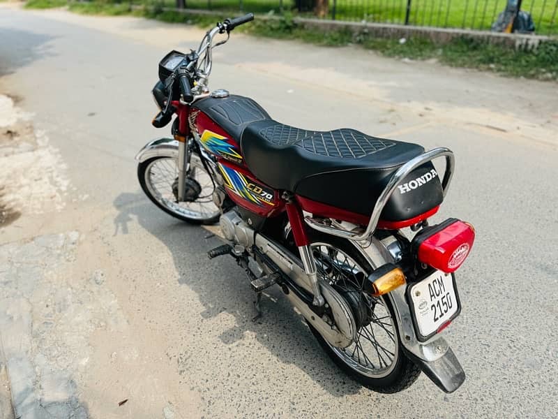 Honda CD70 2021 Model Original Lush Condition with 15k mileage 3