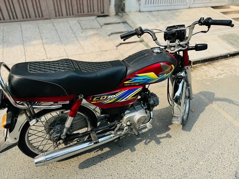 Honda CD70 2021 Model Original Lush Condition with 15k mileage 4