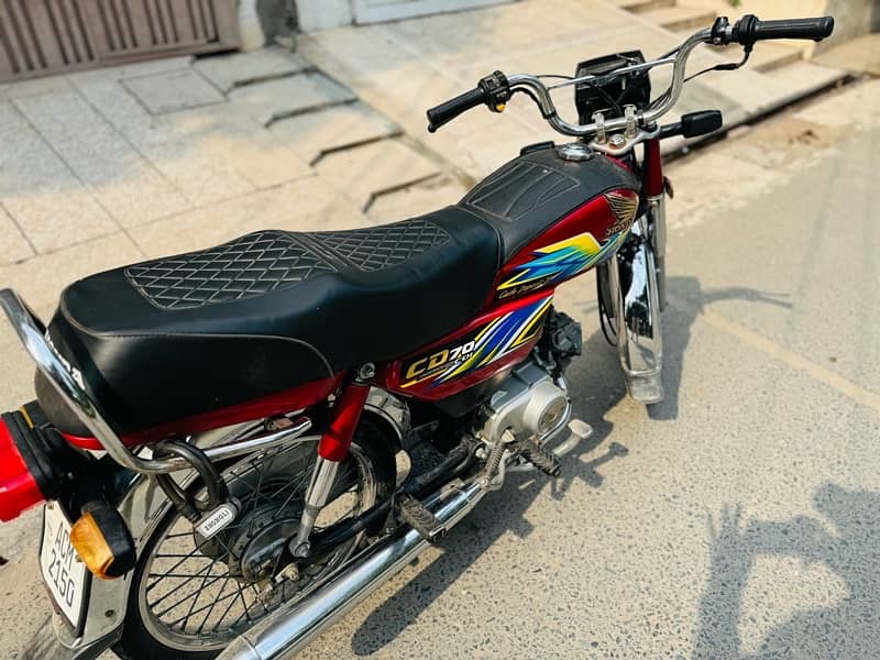 Honda CD70 2021 Model Original Lush Condition with 15k mileage 6