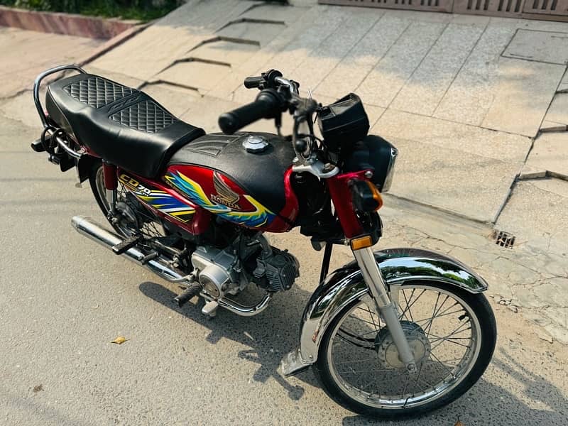 Honda CD70 2021 Model Original Lush Condition with 15k mileage 7