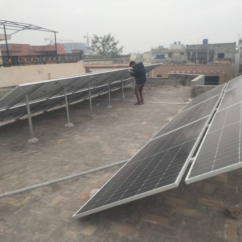 Elevated Solar Structure customized Guarder Work 2